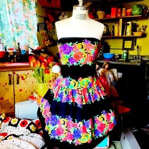 1980s A.J Bari party dress